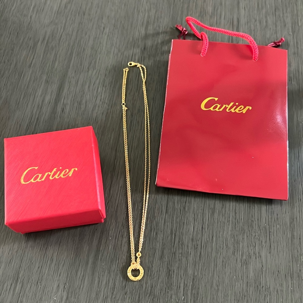 Cartier love necklace